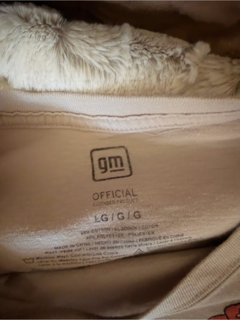 GM Official Women's Crewneck Sweater in Cream - LG